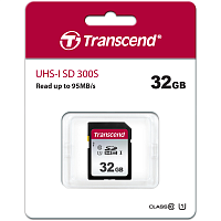 Transcend TS32GSDC300S 32GB SDHC Class 10 UHS-I U1 R95, W45MB/s